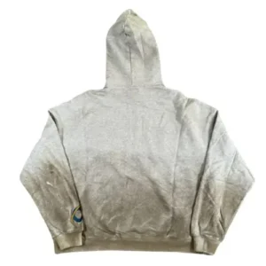 Grey Happy Memories Don't Die HMDD 'Dirty Chim' Hoodie (Back)