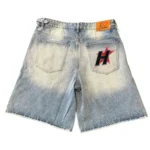HAPPY MEMORIES DON'T DIE HMDD 'H-STAR CRYSTAL' JORT SHORTS (Back)