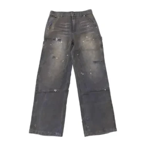 Happy Memories Don't Die HMDD Grey Denim Work Jeans
