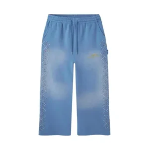 Happy Memories Don't Die HMDD Crystal Sweatpants Powder Blue
