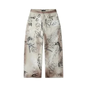 Happy Memories Don't Die HMDD Graffiti Chino Pants