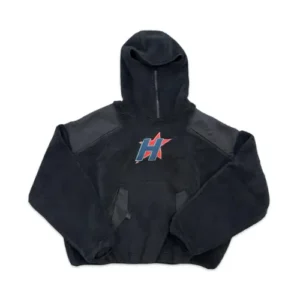 Happy Memories Don't Die (HMDD) H-Star Balaclava Fleece Jacket Black
