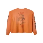 Gratuity Added Longsleeve T-Shirt Orange