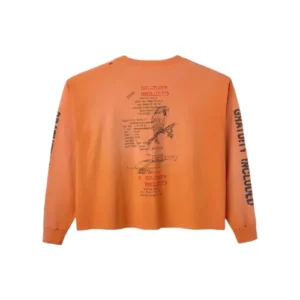Gratuity Added Longsleeve T-Shirt Orange