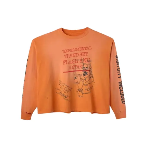 Gratuity Added Longsleeve T-Shirt Orange Gratuity Added Longsleeve T-Shirt Orange