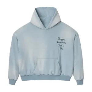 HMDD 2 Ply sky Blue Hoodie