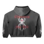 HMDD BLACK WIDOW ZIP UP Back