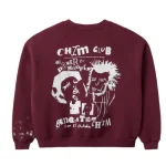 HMDD Burgundy Club Crewneck (B)