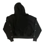 HMDD Flower Studded Hoodie Black (B)