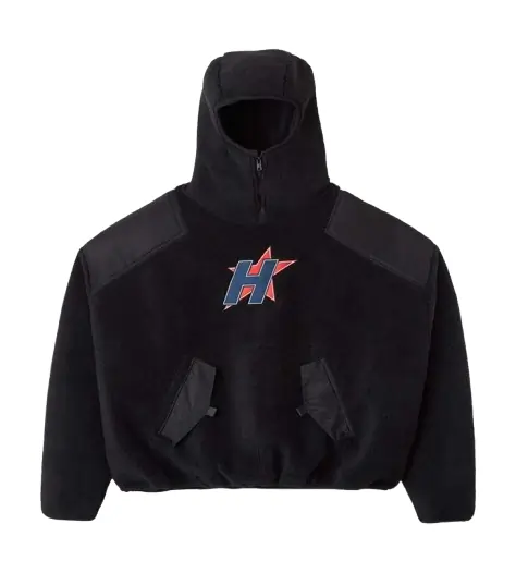 Happy Memories Don't Die | HMDD H-Star Balaclava Hoodie Happy Memories Don't Die | HMDD H-Star Balaclava Hoodie