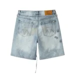 HMDD Mesh Shorts Light Blue Back