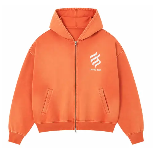 HMDD Sun Faded Chain Stitch Hoodie HMDD Sun Faded Chain Stitch Hoodie