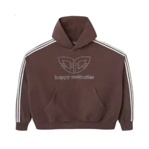 HMDD Butterfly Hoodie Brown