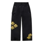 hmdd yellow patch pant (B)