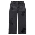 Happy Memories Don't Die | HMDD DOUBLE BLACK PATCH PANT