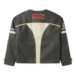 Happy Memories Don't Die | HMDD Leather Moteaux Jacket Back