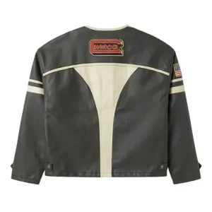 Happy Memories Don't Die | HMDD Leather Moteaux Jacket Back