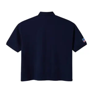 HMDD GLO NAVY POLO Back