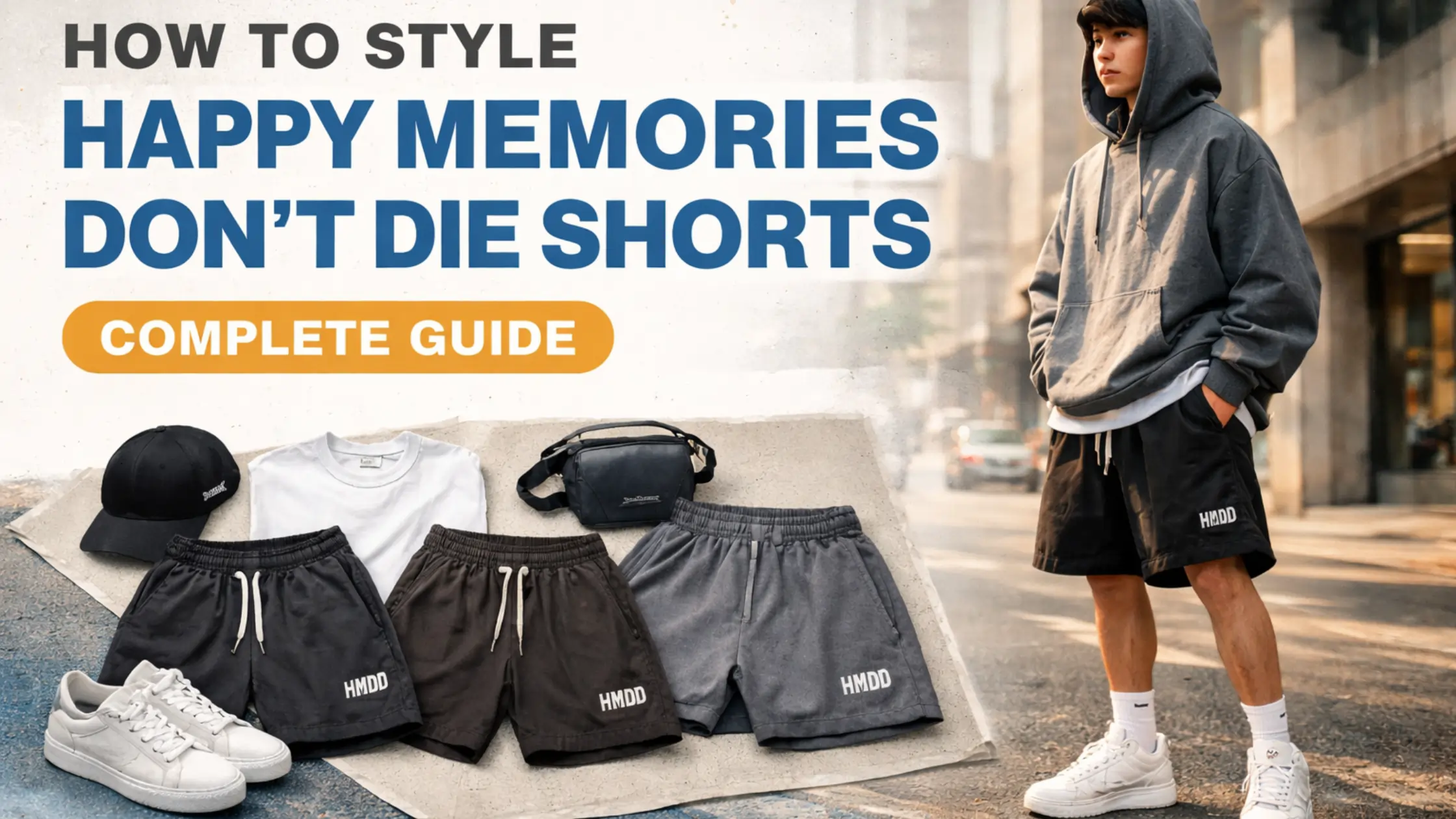 How to Style Happy Memories Don't Die Shorts