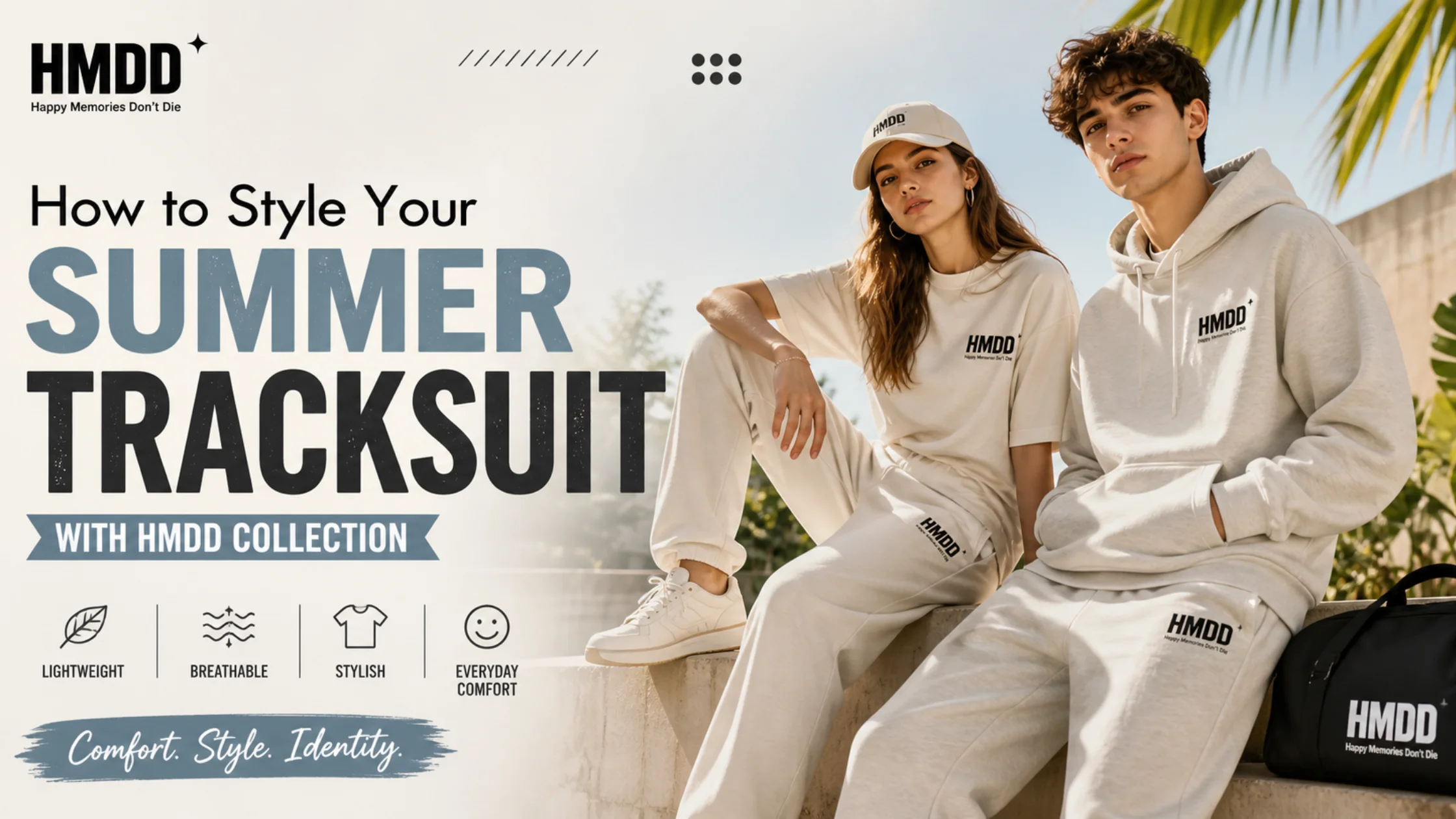 How to Style Your Summer Tracksuit with HMDD Collection